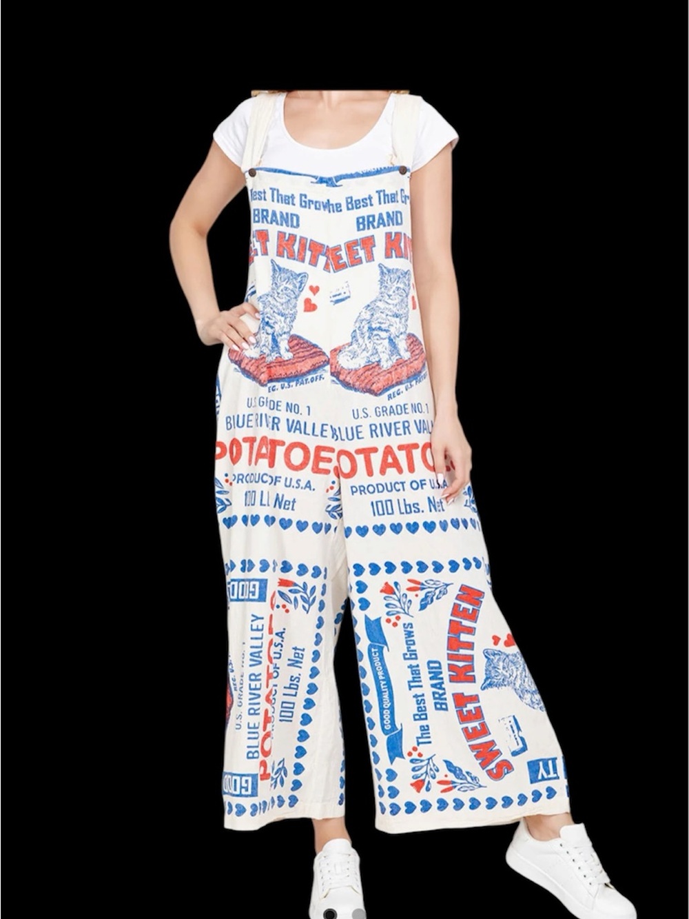 Sweet Kitten overalls from BRAKA COLLECTIVE